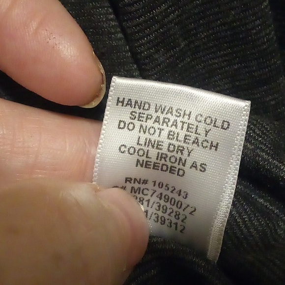 NWOT - Bobeau Dark Grey Mid Sleeve Top - Size XL - Picture 4 of 5